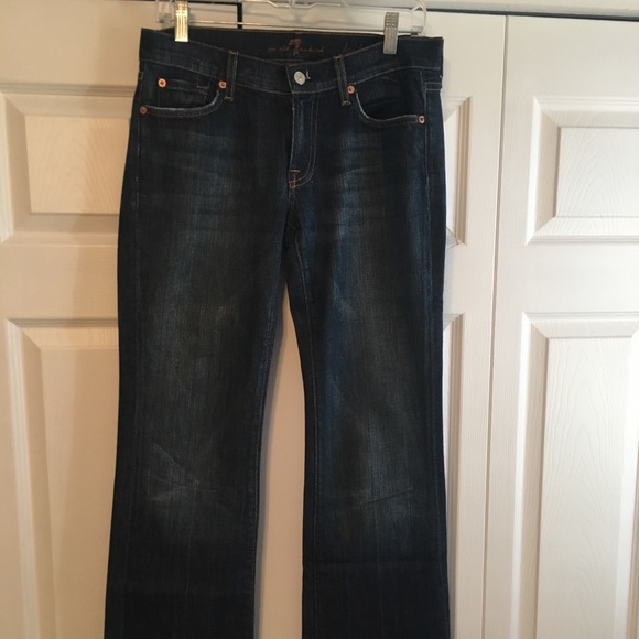 7 For All Mankind Bootcut Jeans 28 - Picture 2 of 10